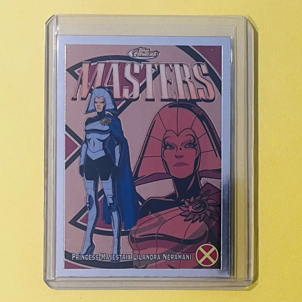 2025 Topps Finest Marvel‎ Lilandra #34 Masters Card X-Men